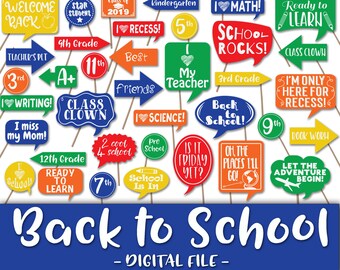 Back To School Photos Tips And Ideas From The Dating Divas Qifu Photo Booth Props Graduation 2018 Bachelor Cap Grad Congrats