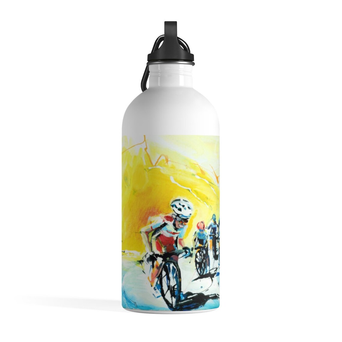 Racing Cyclists Water Bottle Keep up Cycling Water Bottle Etsy