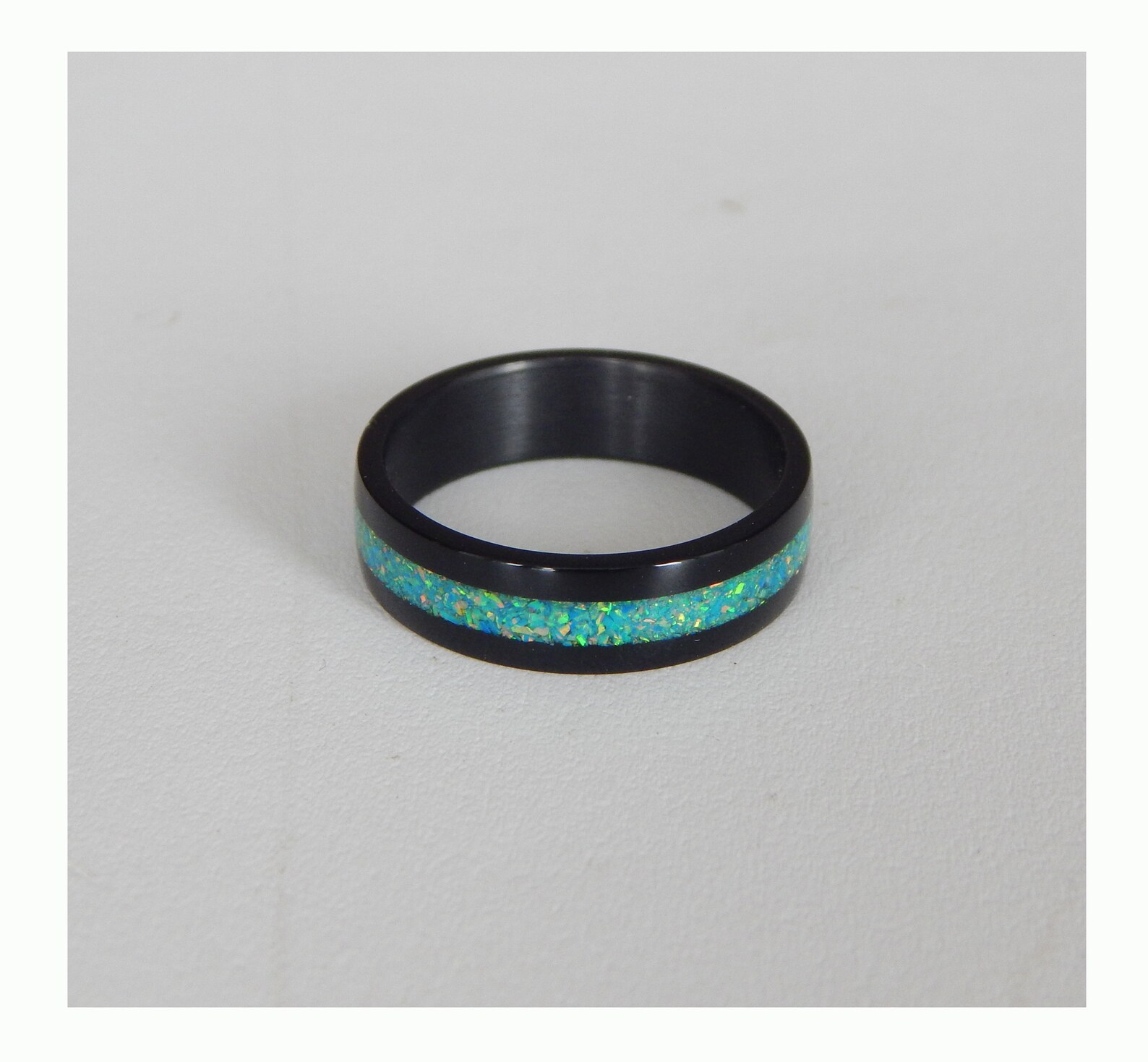 Carbon Fiber Ring. Carbon Ring Crushed Oral. Durable Carbon Etsy