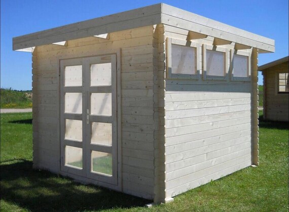 Pool House Storage Shed Kit Garden Cabin Kit Etsy