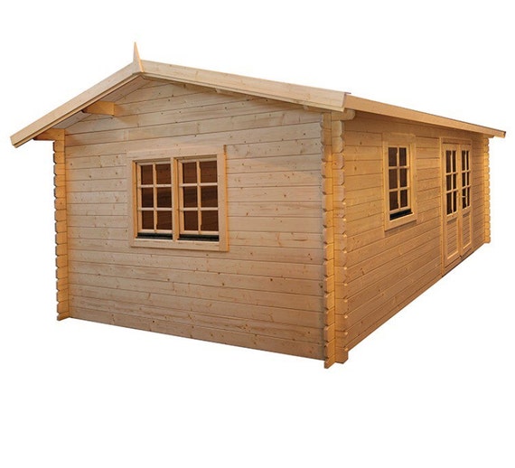 Eureka Guest House Kit Storage Shed Kit Wooden Cabin Kit Etsy