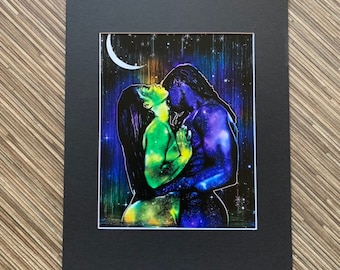 Love at night - print