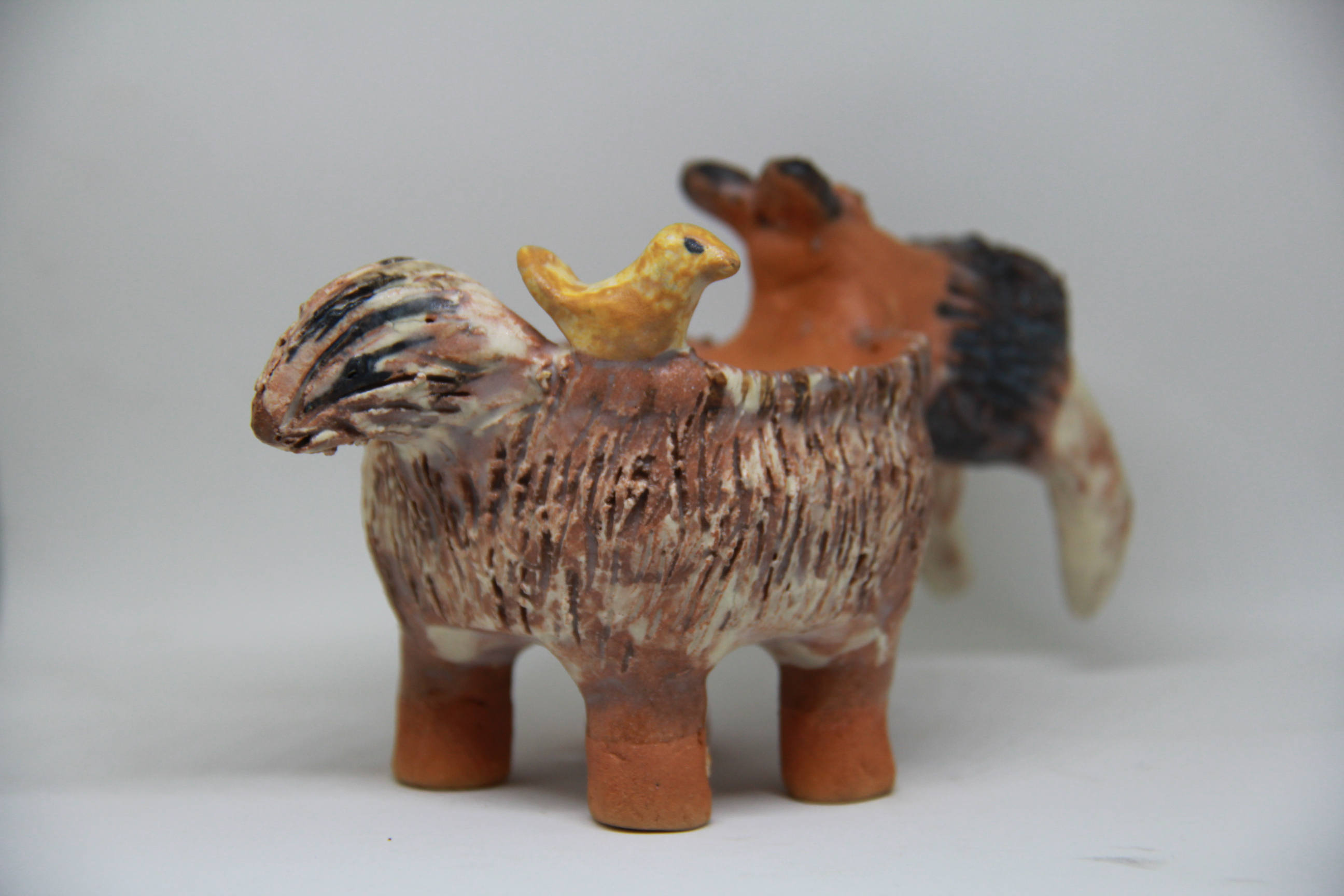 Animal Pots Decorated With Handpainted Ceramics. Etsy Canada