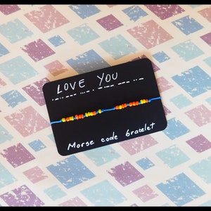 Custom Morse Code Bracelet: Personalized Name, Message, Quote