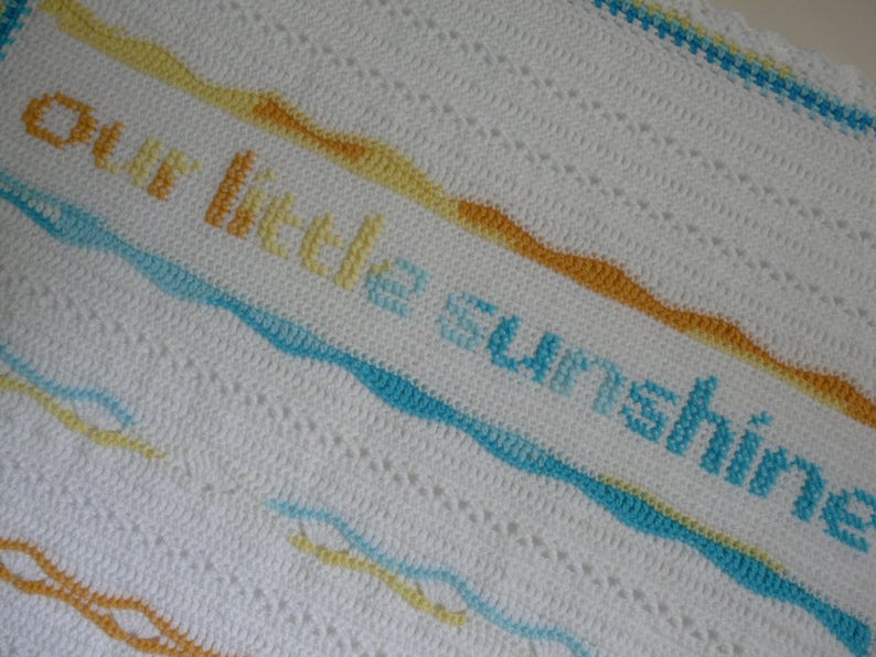 English Dutch Crochet Pattern Baby Blanket our Little Etsy