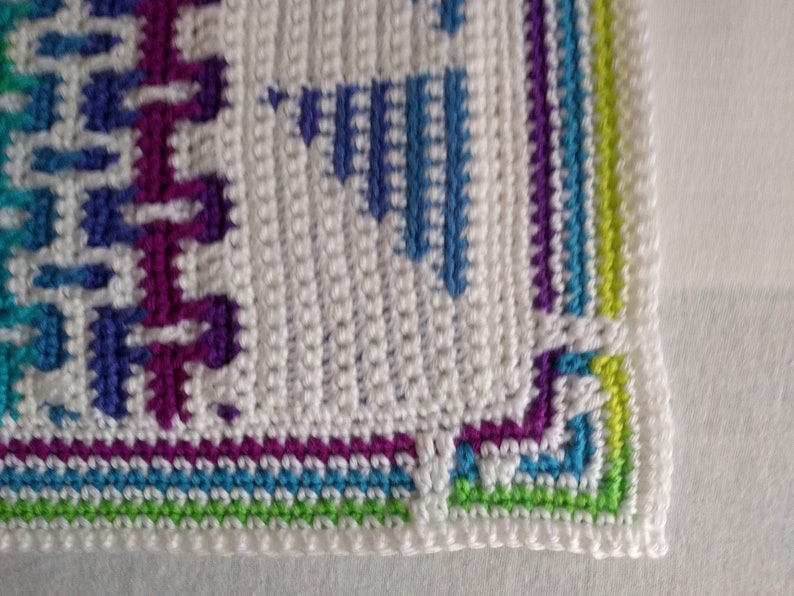 English Dutch Crochet Pattern Baby & Toddler Blanket / Throw Etsy