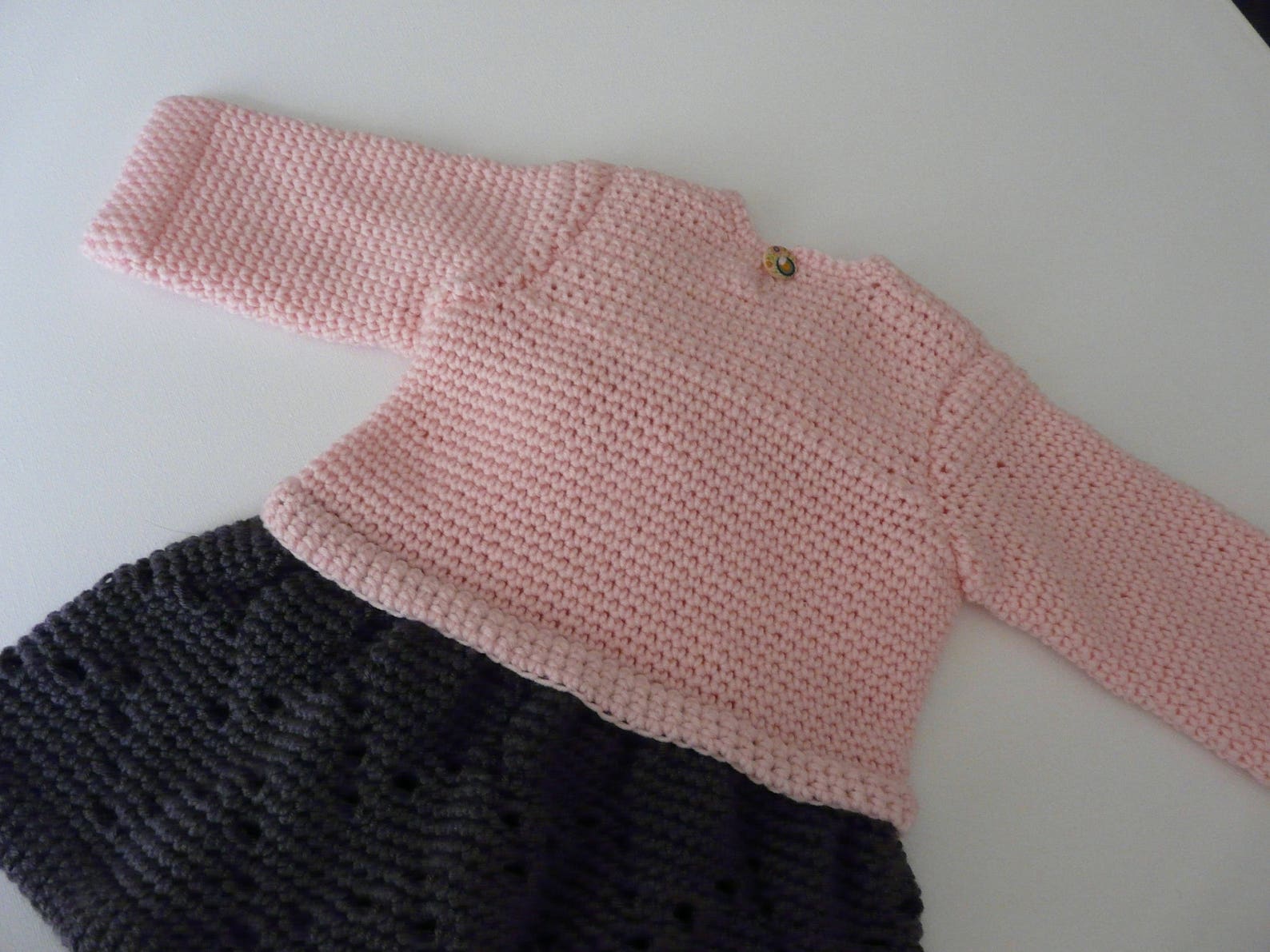 English Dutch Crochet Pattern Trendy Baby & Toddler Dress - Etsy
