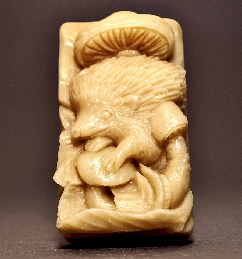 HEDGEHOG SILICONE SOAP Mold Soap Bar Mould 55oz Resin Plaster Etsy