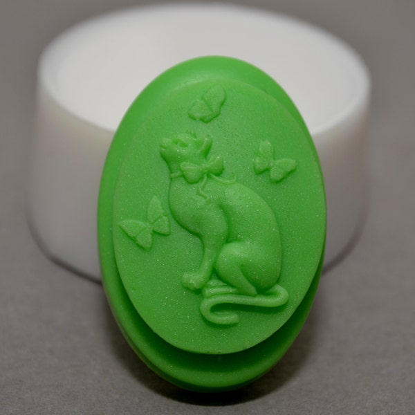 Cat Soap Mold Etsy