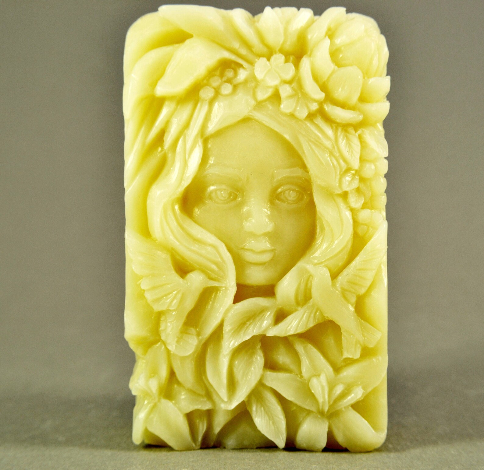 GREEN LADY SILICONE Mold Soap Bar Mould 55oz Resin Plaster Etsy