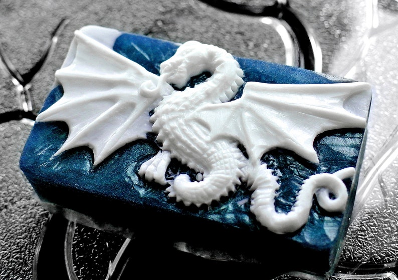 DRAGON SOAP MOLD silicone mould soap bar winter is coming Etsy