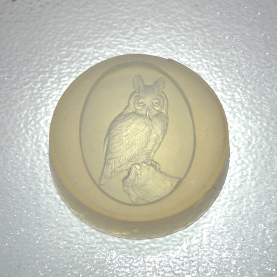 Great Horned Owl Silicone Cameo mould