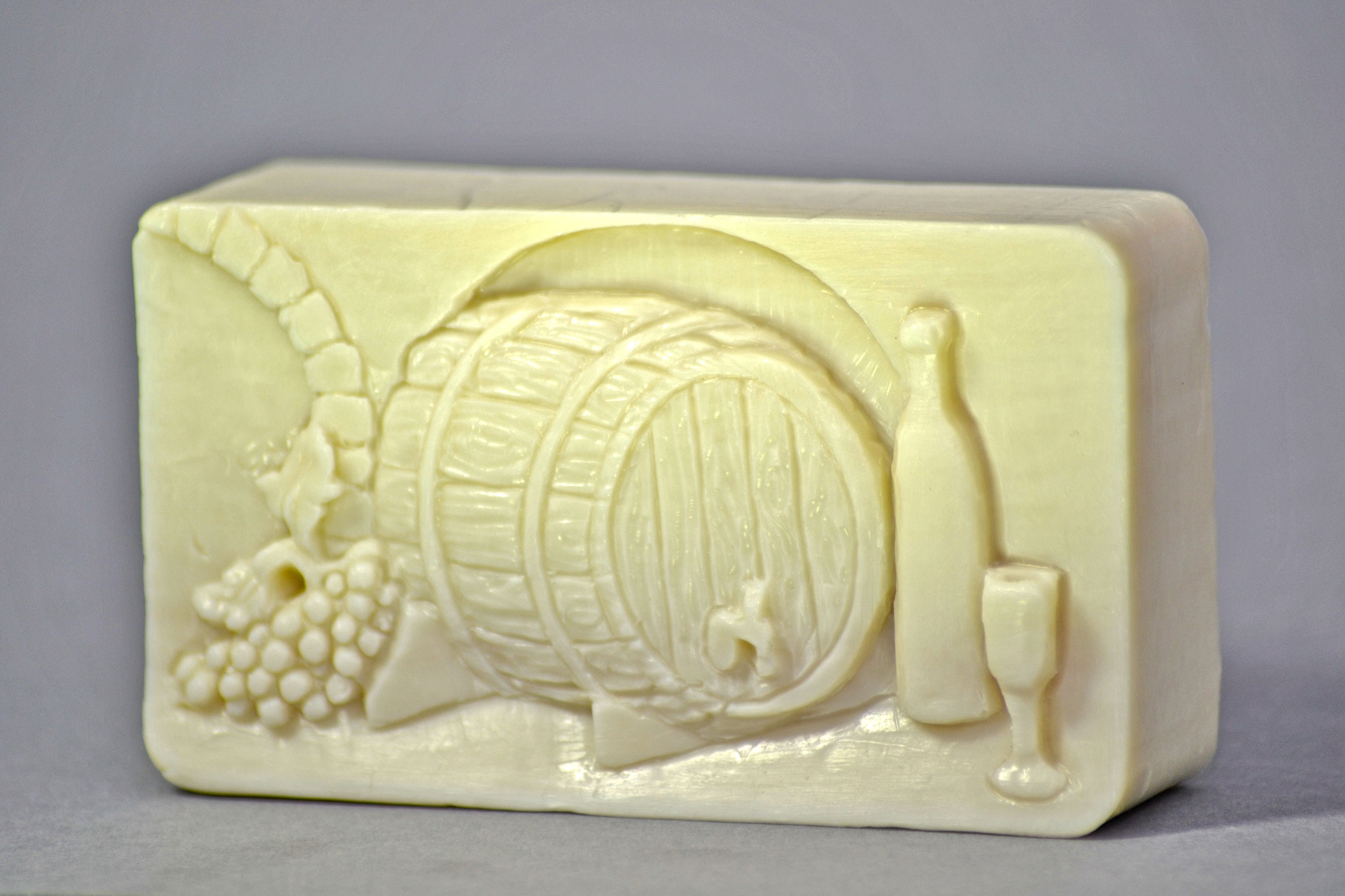 WINE BARREL MOLD silicone soap bar mould 55oz resin plaster Etsy