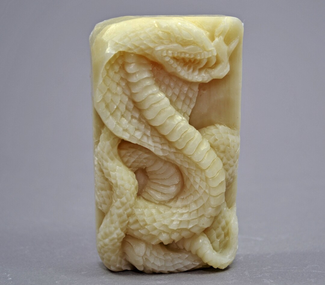 COBRA SOAP SILICONE Mold Bar Mould Snake 5oz Resin Plaster Etsy