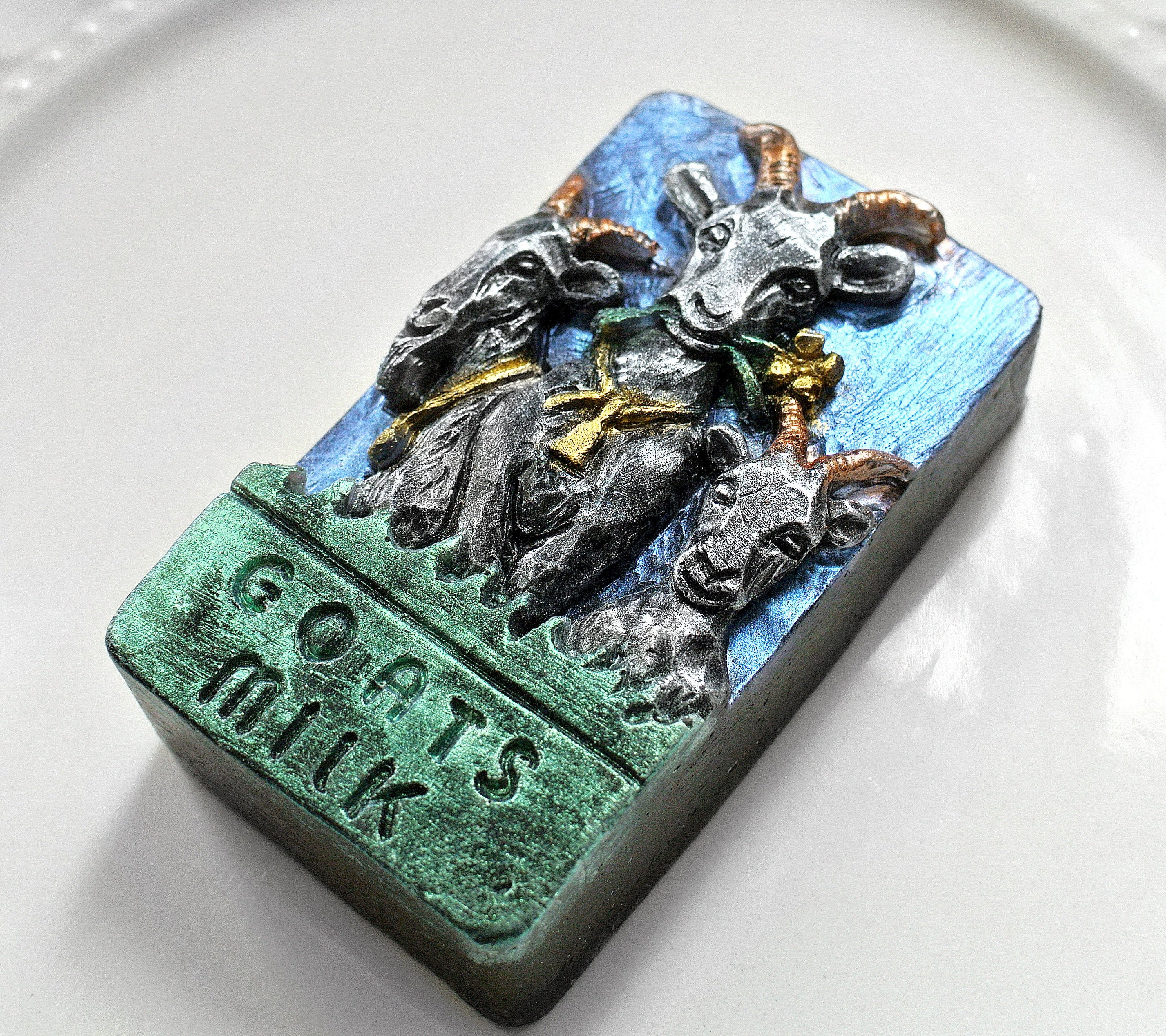 GOAT SILICONE MOLD soap bar mould 55oz resin plaster Etsy