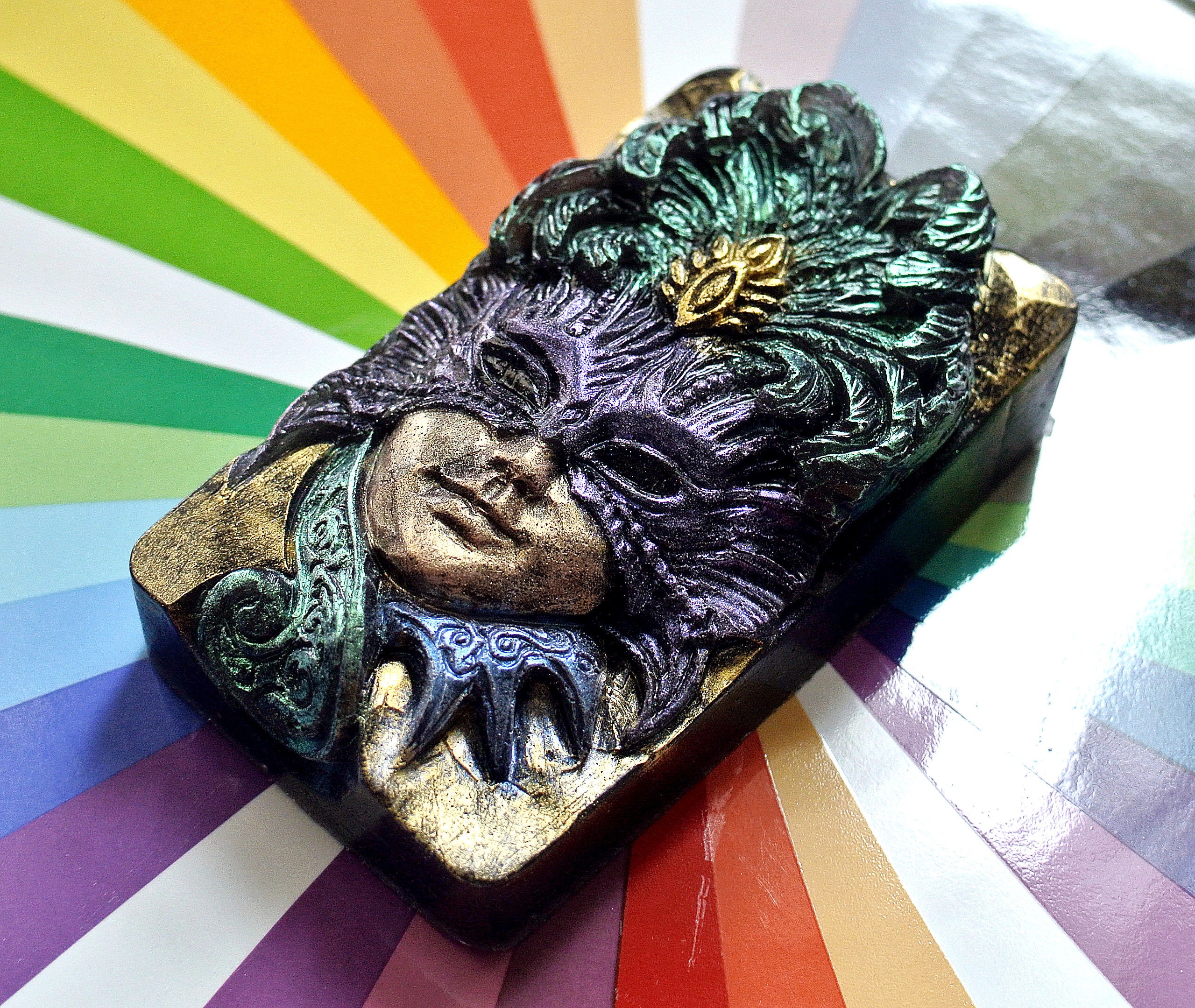 VENETIAN MASK SILICONE MOLD SOAP PLASTER RESIN CLAY MOULD BAR VENETIAN MASK SILICONE MOLD SOAP PLASTER RESIN CLAY MOULD BAR