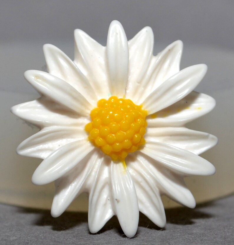 Daisy Flower Flexible Mold Mould For Resin Polymer Clay Etsy
