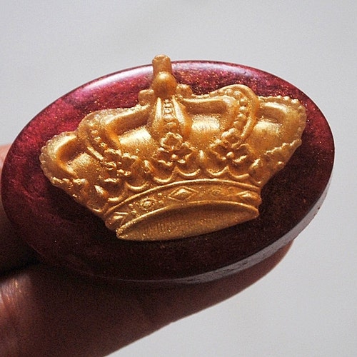 Crown Silicone Mold Fondant Clay Soap Mold Etsy