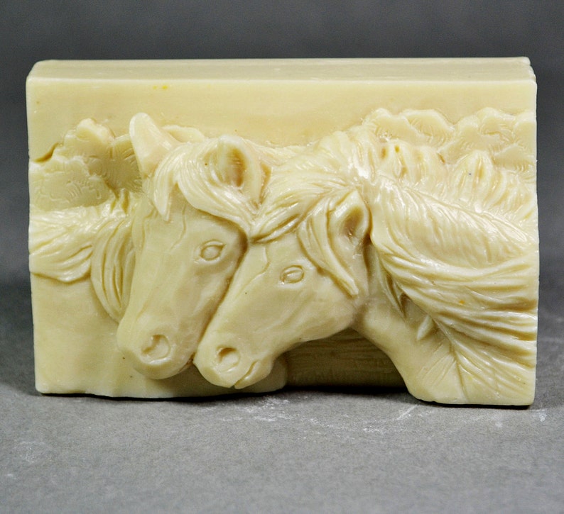 HORSE SILICONE MOLD Soap Candle Resin Clay Wax Plaster Horses Etsy