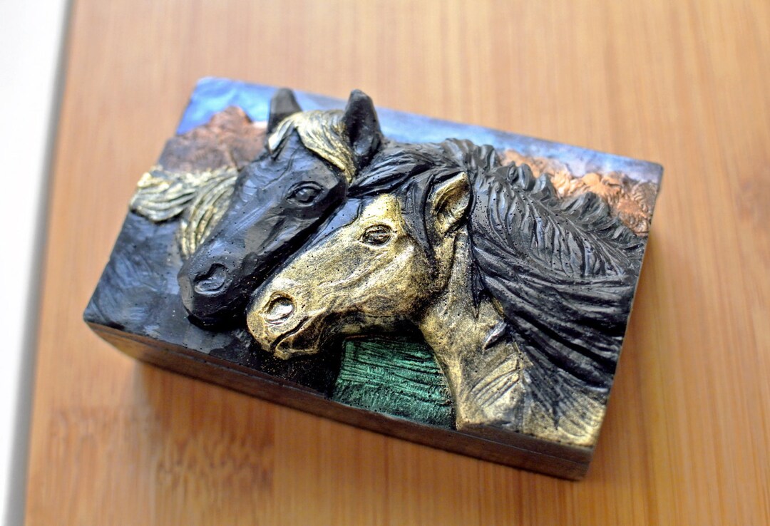 HORSE SILICONE MOLD Soap Making Horses Soap Bar Mold Pony Etsy