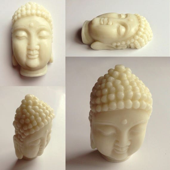 BUDDHA SILICONE SOAP MOLD BAR MOULD clay wax resin plaster 