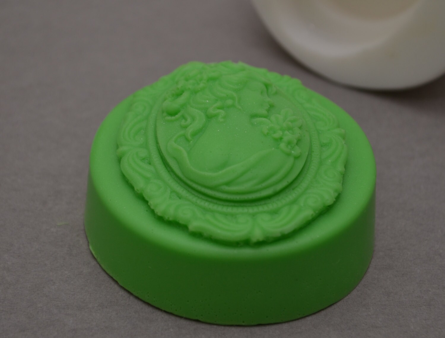 Silicone Mold Lady Cameo Soap Bar Soap Making Mould Etsy