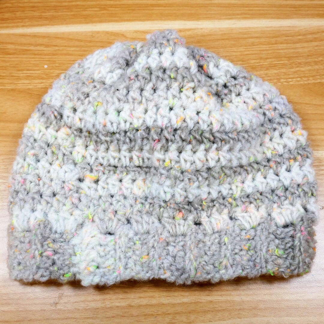Crochet Hat With a Stable, Textured Edge – Crochet Pattern (digital ...