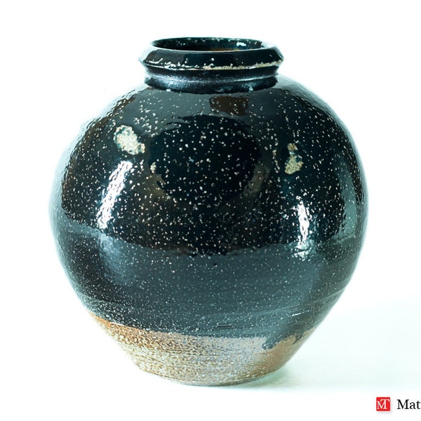 Stoneware Vessel: Soda Fired at the Leach Pottery