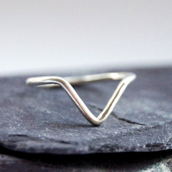 Triangle Ring - Etsy UK