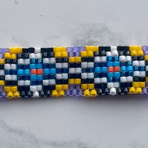 AUTHENTIC OJIBWE Multicolored BEADED Bracelet image 1