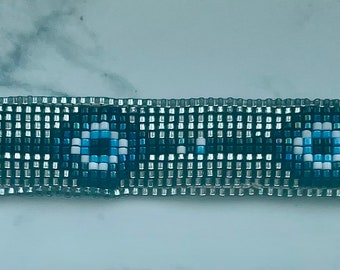 AUTHENTIC OJIBWE Evil Eye BEADED Bracelet