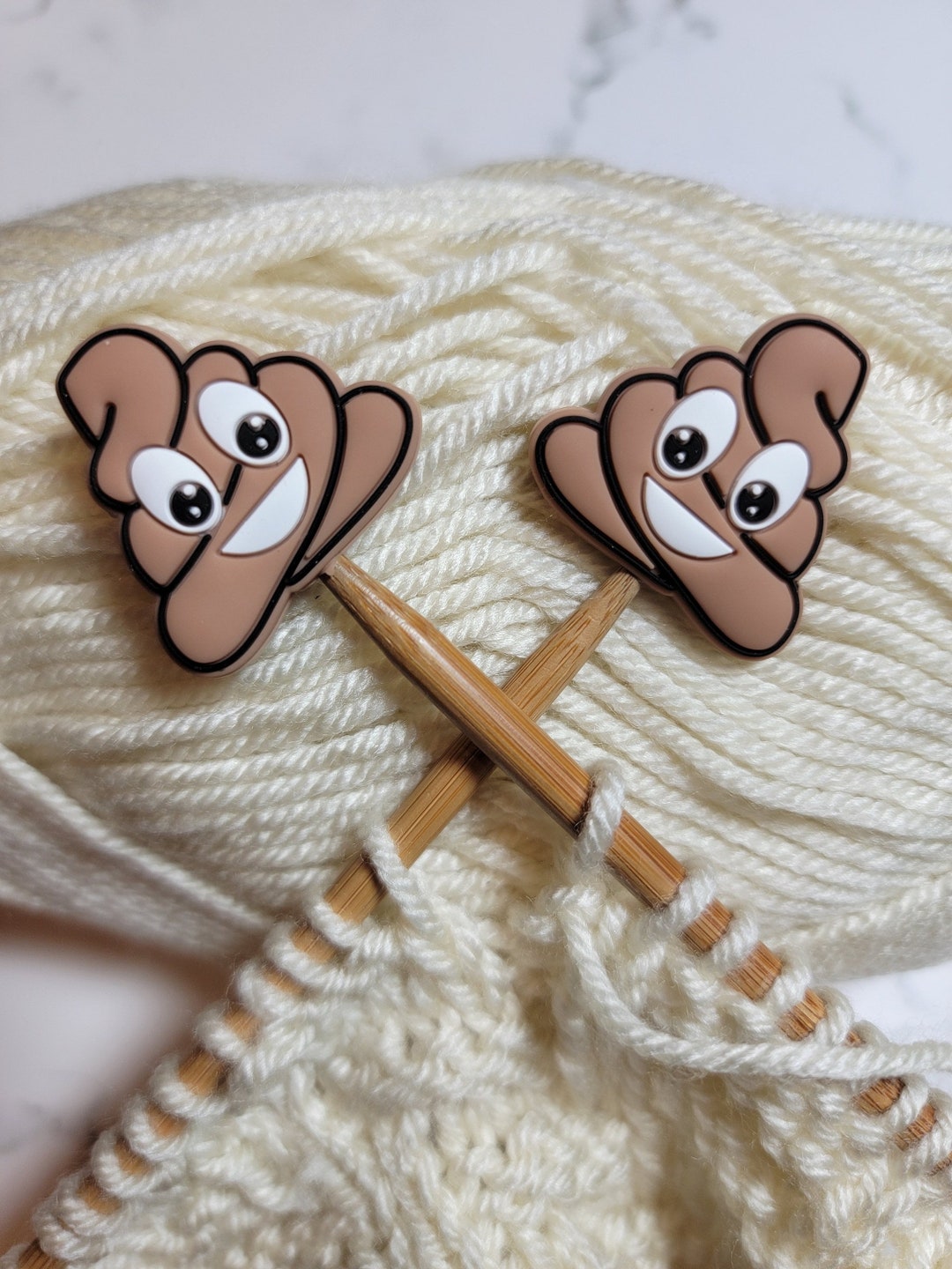 Poop Emoji Stitch Stopper Needle Protector Needle Hugger Etsy