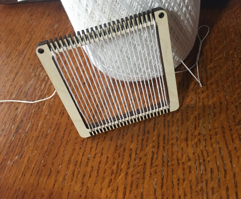 3 Inch Square Small Loom Weaving Loom Weaving Supplies 8 Etsy UK