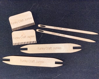 Needle | Shuttle | Comb | Weaving | Weaving Supplies | Weaving | Tools | Weaving Tools