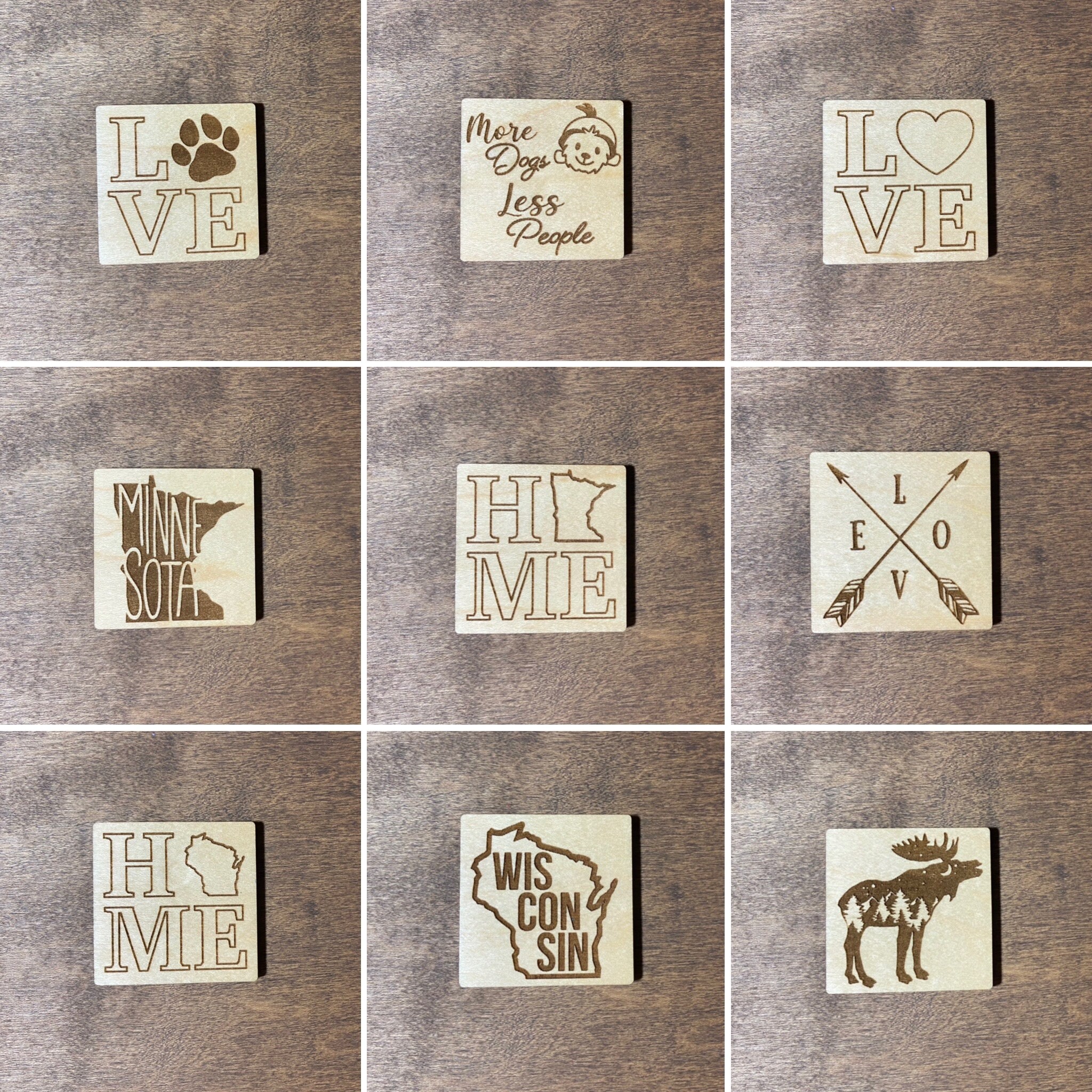 Laser engraved wood refrigerator funny Etsy 日本