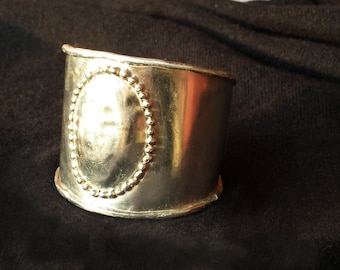 Sterling Silver Bracelet - "Parma" A wearable unique sculpture-jewelry