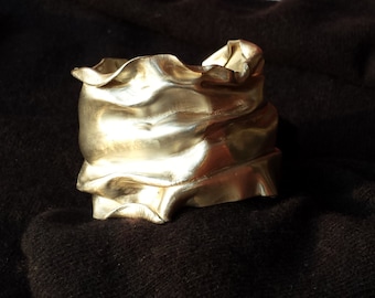 Sterling Silver Bracelet - "Firenze" A wearable unique sculpture-jewelry