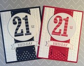 Happy 21st Birthday Greeting Card Stampin Up