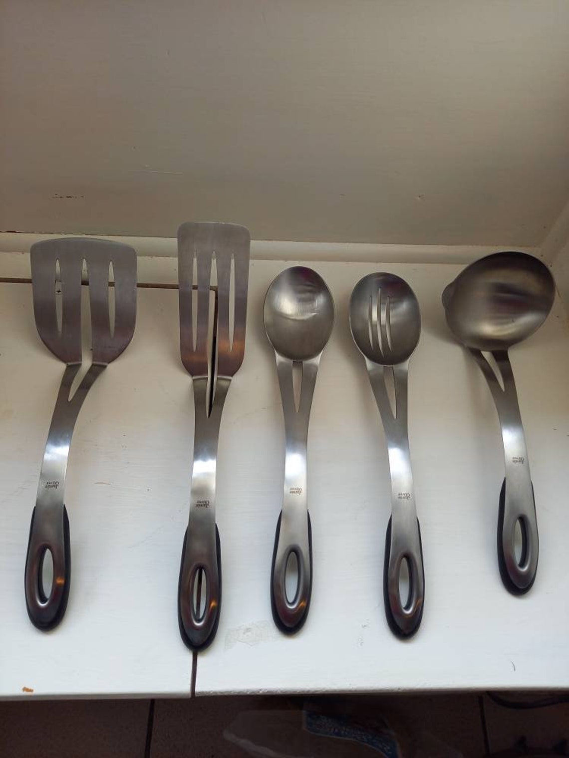 Jamie Oliver kitchen utensils set of 5 Etsy