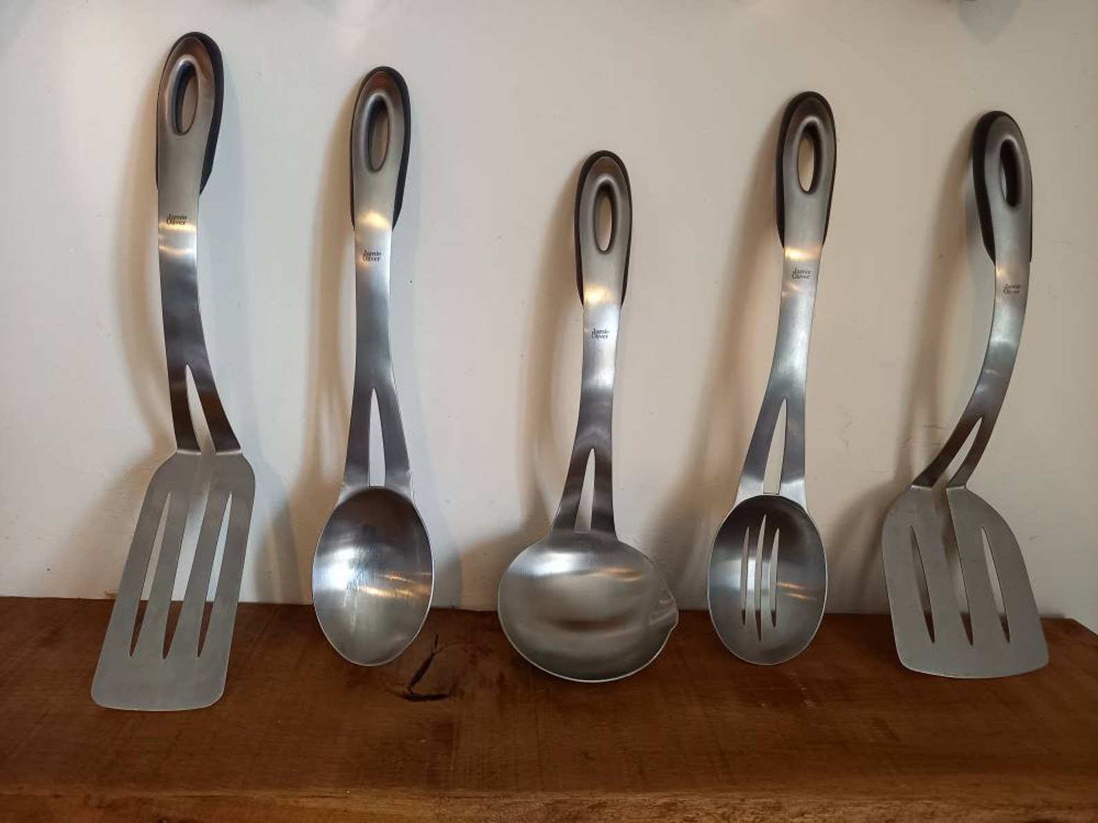 Jamie Oliver kitchen utensils set of 5 Etsy