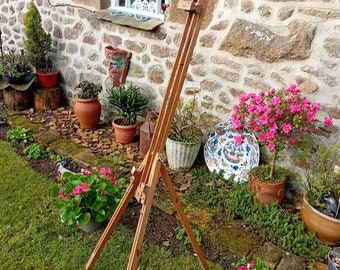 Chevalet d'artiste en bois de hêtre par Vang vintage art