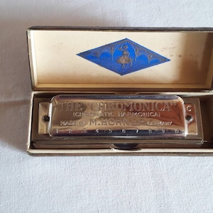 Chromatic Harmonica made by M Hohner Germany