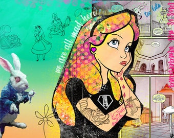 ✨”We're all mad here” - Alice in Wonderland💗 ✨In love