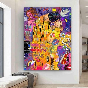 Urban Pop Art | Bamb/ | Never give up | Fineart on Canvas | Kunst | Contemporary | Modern Art