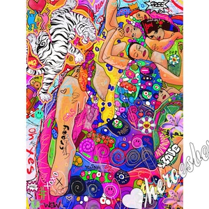 Urban Pop Art | Bamb/ | Never give up | Fineart on Canvas | Kunst | Contemporary | Modern Art