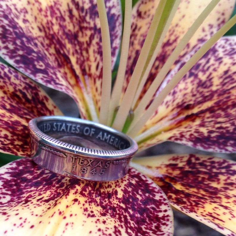 Handmade Quarter Ring Etsy