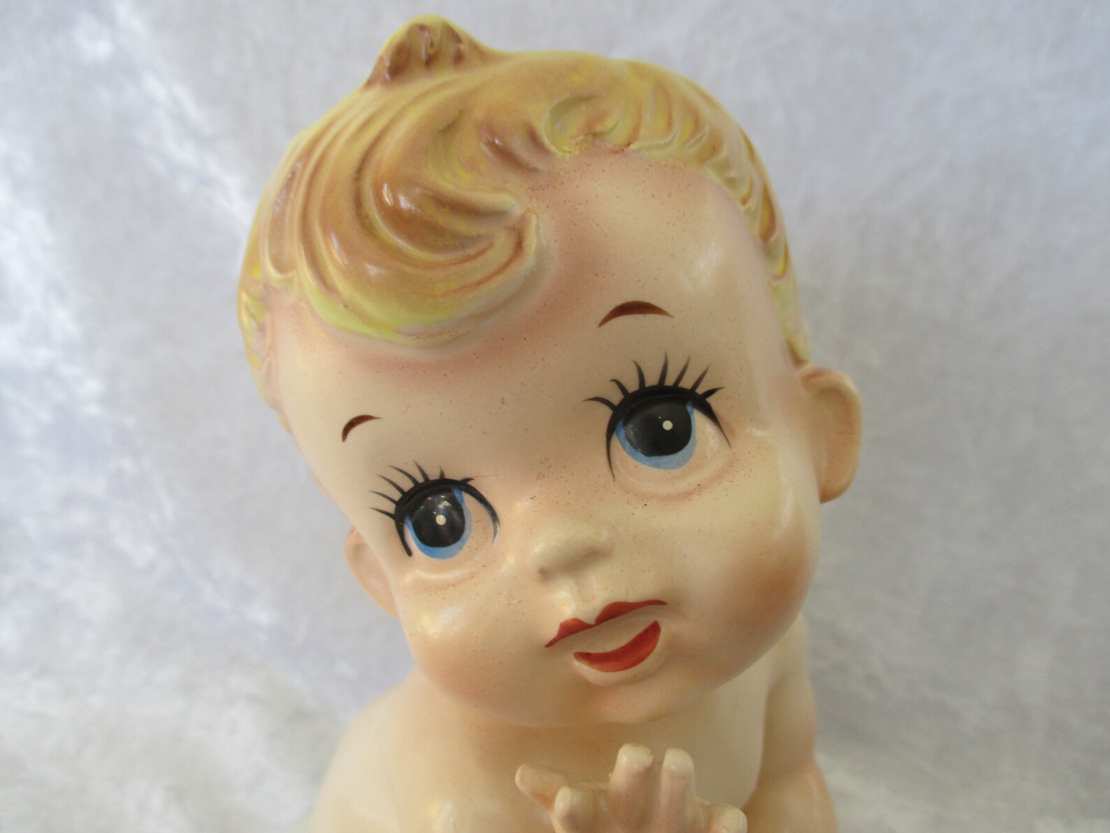 Vintage Head Vase Velco 3797 Baby Head Vase Planter Etsy