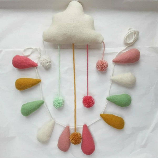 Cloud and matching Droplet bunting set