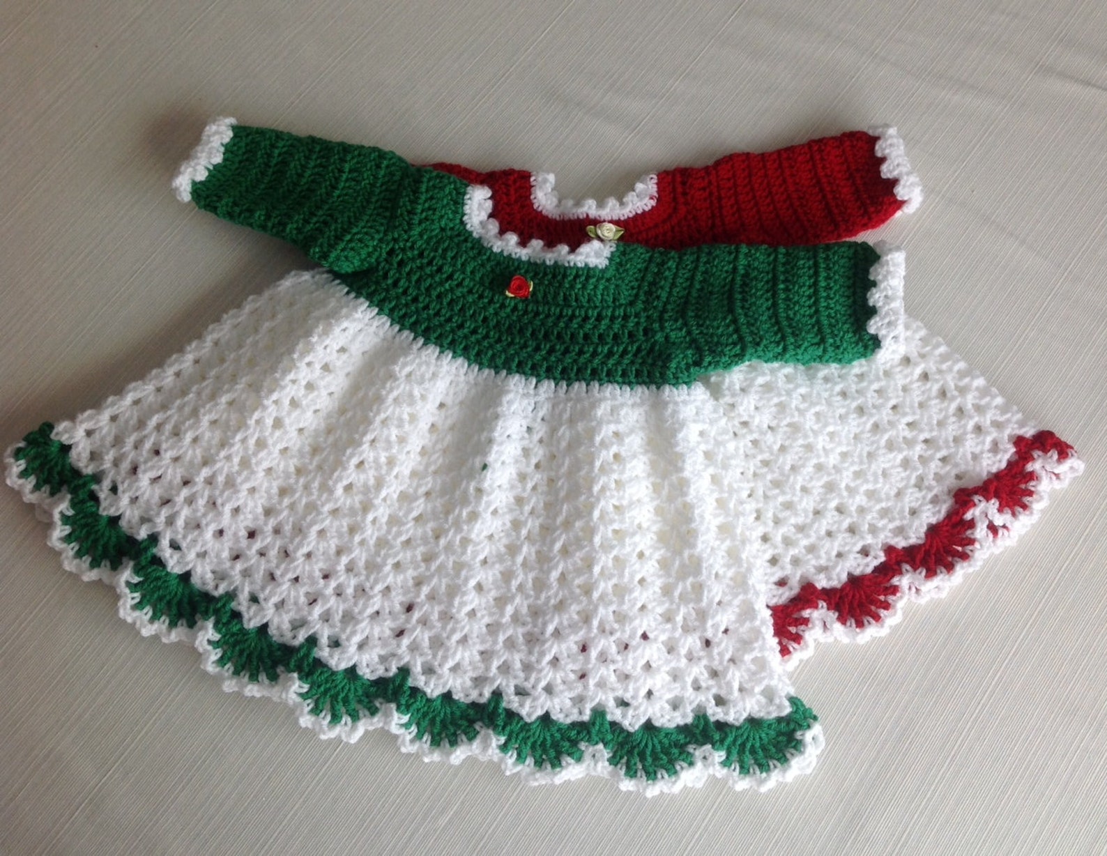 Baby Dress Winter PATTERN Size 6 9 Months Mary Etsy
