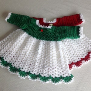 Baby Dress Winter  PATTERN   Size 6 - 9 Months Mary